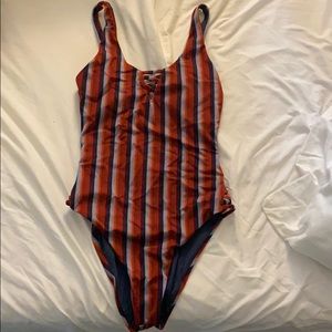 RVCA One Piece Bathing Suit